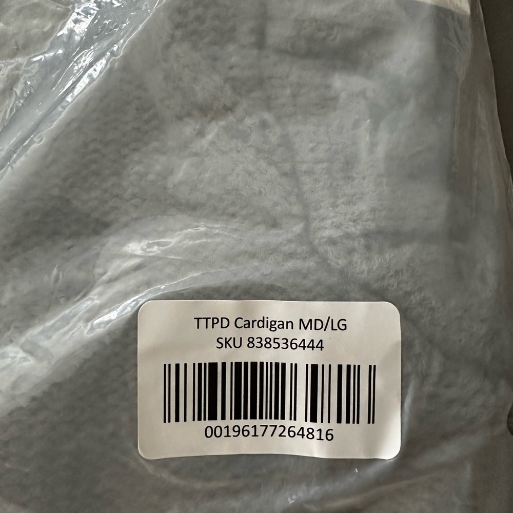 Official Taylor Swift Merch TTPD Cardigan. Unopened. M/L